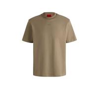 HUGO Mens Dapolino Relaxed-fit T-Shirt in Cotton with Logo Print