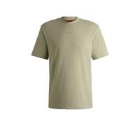 HUGO Mens Dapolino Relaxed-fit T-Shirt in Cotton with Logo Print