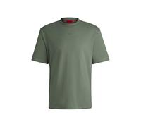 HUGO Mens Dapolino Relaxed-fit T-Shirt in Cotton with Logo Print