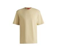 HUGO Mens Dapolino Relaxed-fit T-Shirt in Cotton with Logo Print