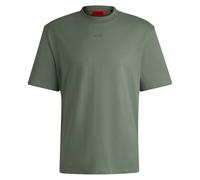 Hugo Mens Dapolino T-Shirt - Green Cotton - Size Medium