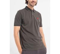 HUGO Mens Dark Grey Deresino232 Polo Shirt