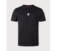 Hugo Darusi 10268404 Short Sleeve T-shirt Black XL Man