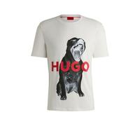HUGO Men's Dayaking T_Shirt, Natural101,