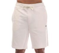 Hugo Mens Dayono Relaxed Fit Shorts - White - S - White - 100% Cotton