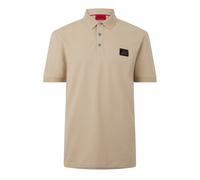 Hugo Mens Dereso Regular Fit Polo Shirt in Open Beige - Size Small