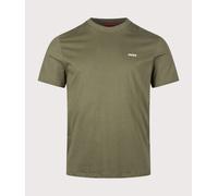 HUGO Mens Dero222 T-Shirt - Colour: 388 Open Green - Size: Large