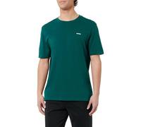 Hugo Boss Men's Dero222 Logo Print T-Shirt - Green - Size: Regular/36