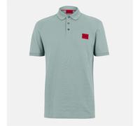 Hugo Mens Deruso Polo Shirt - Light Green - S - Light Green - 100% Cotton