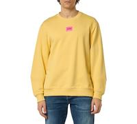 HUGO Men's Diragol212 Sweatshirt Clothes, Medium Yellow722, M
