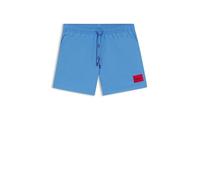 HUGO Quick-dry swim shorts with logo label - Style DOMINICA, 50493450 Light Blue XL