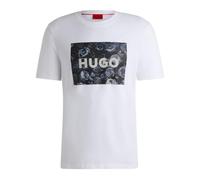 HUGO Men's Dulive_U244 T_Shirt, White100,