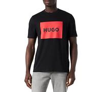 Hugo Dulive Box Logo T Shirt - Black black Large