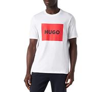 Hugo Dulive Box Logo T Shirt - White white Large