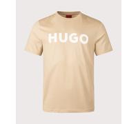 HUGO Mens Dulivio T-Shirt - Colour: 269 Medium Beige - Size: XXL