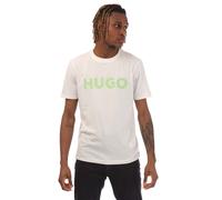 Hugo Mens Dulivio T-Shirt in White Cotton - Size Large