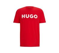 Hugo Dulivio Mens T-Shirt - Red Cotton - Size Large