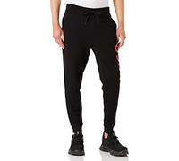 HUGO Mens Dutschi Large-logo tracksuit bottoms in cotton terry