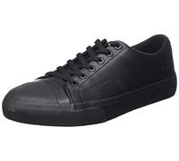 HUGO Men's Dyerh_Tenn_fl Sneaker, Black 1, 10 UK