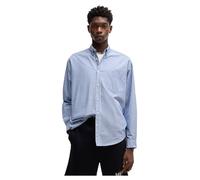 HUGO Mens Ebill Oversized-fit Shirt in Oxford Cotton