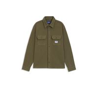 Hugo Ekynone 10268599 Blue Long Sleeve Shirt Green L Men