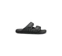 HUGO Mens Evander Sand Logo sandals with double touch-closure straps Size 10