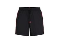 HUGO Fully lined swim shorts with logo tape - Style FAB, 50500973 Black XXL
