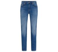 Hugo Mens Five Pocket Design Slim Fit Jeans in Medium Blue - Size 30W/32L
