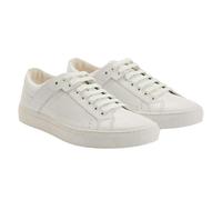 Hugo Mens Futurism Leather Tennis Trainers - White - 6 UK - White - 100% Mixed