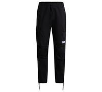 HUGO Mens Gadic242 Relaxed-fit Trousers in Structured Cotton