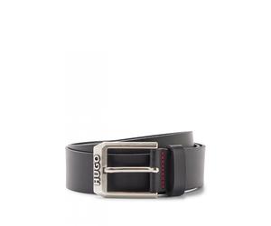 Hugo Mens Gello Belt - Black Leather - Size 38 inches