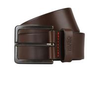 Hugo Mens Gionio Leather Everyday Belt - Brown - 115cm - Brown - 100% Mixed