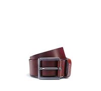 HUGO Men's Gionio_sz40 Belt, Brown (Dark 202), 36 (Manufacturer size: 80)