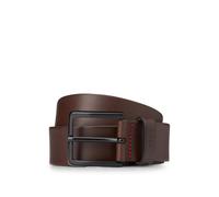 HUGO Men's Gionio_sz40 Belt, Brown (Dark 202), 50 (Manufacturer size: 115)