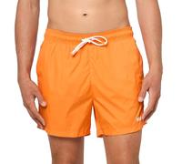 Hugo Men's Haiti Quick Dry Swim Trunks, Persimmon Orange, Large