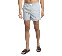 Hugo Boss Men's Haiti Contrast Logo Swim Shorts - Grey - Size: 32/30/31