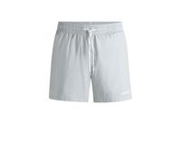HUGO Men's Haiti Swim Shorts, Light/Pastel Grey, M