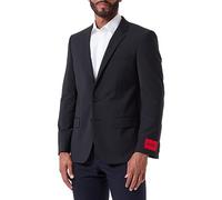 HUGO Mens HenryM204X Slim-fit Jacket in a Performance-Stretch Wool Blend Black