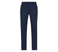 Hugo Mens Hesten232X Trousers in Dark Blue Wool - Size 32W/32L