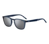 HUGO Men's HG-1306S-PJP Square/Rectangle Sunglasses in Blue HUGO Blue One Size