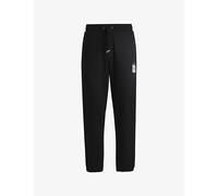 Hugo Mens Hugo Branded-Print Drawstring-Waist Cotton-Jersey Jogging Bottoms Black XS