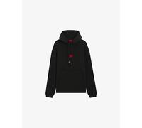 Hugo Style Dilvano Hoodie Black Red - M