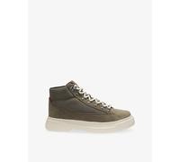 Hugo Mens Hugo Hybrid Suede Leather Boots Open Green Eur 43 / 9 UK Men