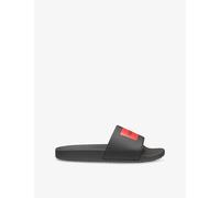 Hugo Mens Hugo Logo-Label Slip-On Rubber Slides Black Eur 46 / 12 UK Men
