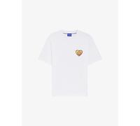 Hugo Mens Hugo Logo-Print Short-Sleeve Cotton T-Shirt White 2XL