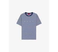 Hugo Mens Hugo Striped Relaxed-Fit Cotton-Jersey T-Shirt Open Miscellaneous 2XL
