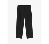Hugo Mens Hugo Wide-Leg Adjustable-Waist Woven Trousers Black 30