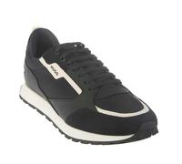 Hugo Mens Icelin Leather Running Trainers - Dark Blue - 6 UK - Dark Blue - 100% Mixed