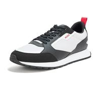HUGO Men's Icelin Nylon Running Sneakers, Asphalt, 13
