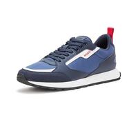Hugo Men's Icelin Nylon Running Sneakers, Clean Navy, 6 UK